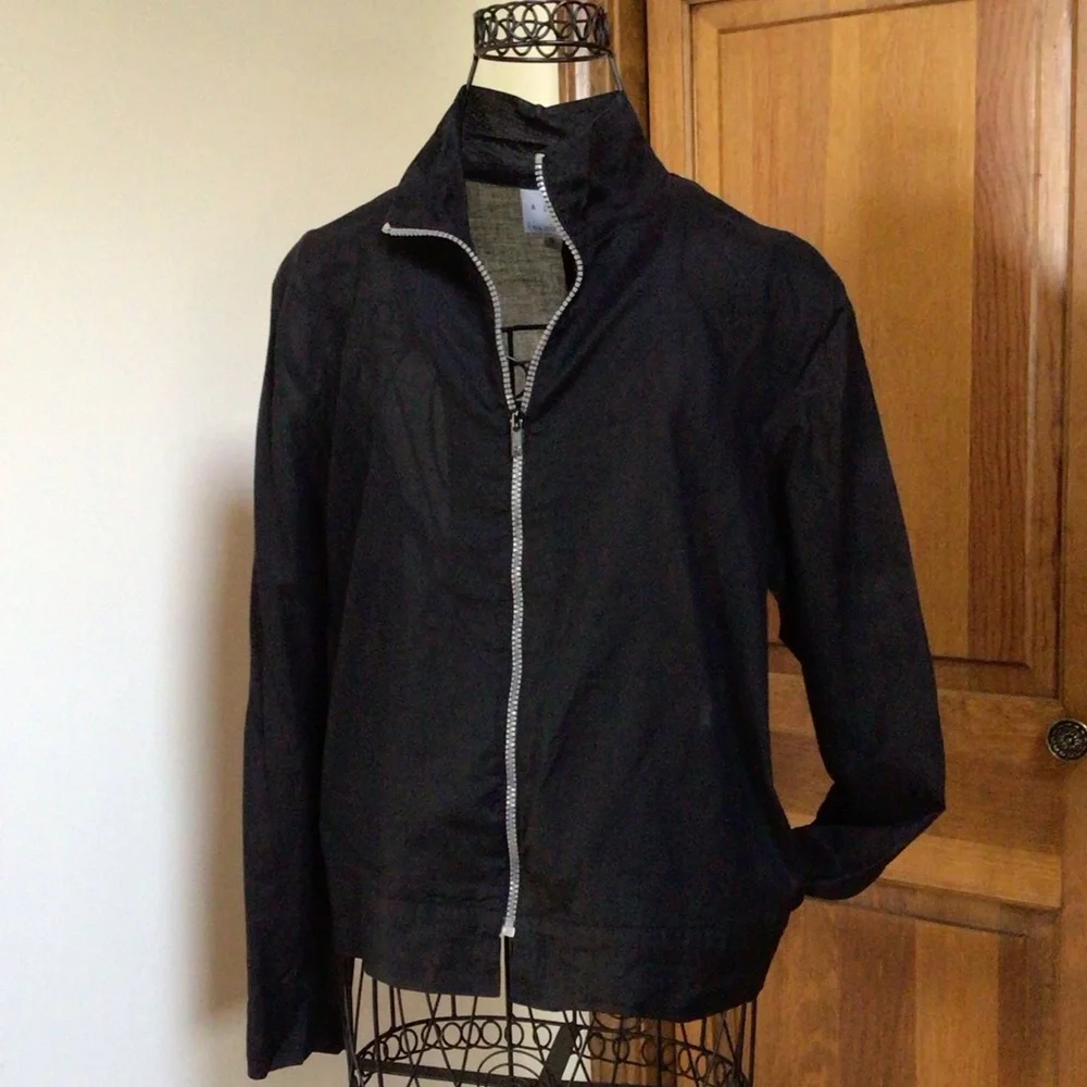 Phillip Adec black cotton lightweight Jacket, small - Picture 3 of 9